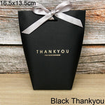 White Bronzing "Merci" Candy Bag