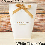 White Bronzing "Merci" Candy Bag