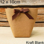 White Bronzing "Merci" Candy Bag