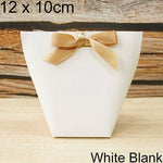 White Bronzing "Merci" Candy Bag